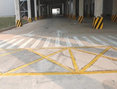 承德承德厂区道路标线施工